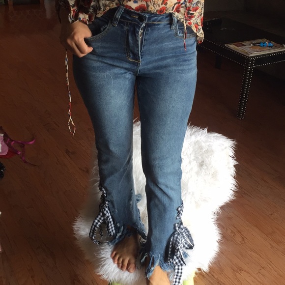 Ro + De mid rise jeans. size 25 - Picture 3 of 8